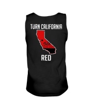 Turn California Red Shirt Unisex Tank thumbnail