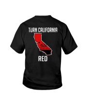 Turn California Red Shirt Youth T-Shirt thumbnail
