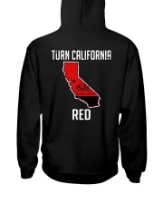 Turn California Red Shirt Hooded Sweatshirt thumbnail