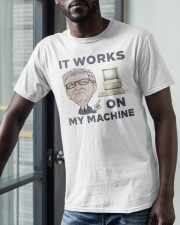 Computer Bill Gates It Works On My Machine Shirt Classic T-Shirt apparel-classic-tshirt-lifestyle-front-39