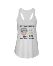 Computer Bill Gates It Works On My Machine Shirt Ladies Flowy Tank thumbnail