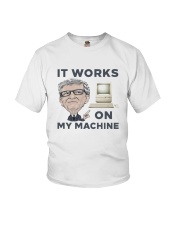 Computer Bill Gates It Works On My Machine Shirt Youth T-Shirt thumbnail