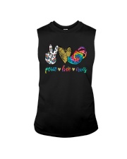 Peace Love Crocs Shirt Sleeveless Tee thumbnail