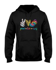 Peace Love Crocs Shirt Hooded Sweatshirt thumbnail