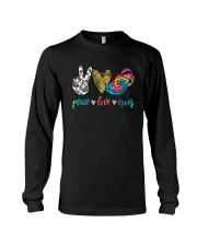 Peace Love Crocs Shirt Long Sleeve Tee thumbnail