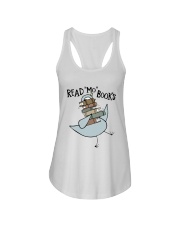 Bird Read Mo Books Shirt Ladies Flowy Tank tile