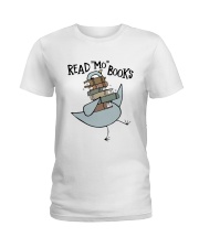 Bird Read Mo Books Shirt Ladies T-Shirt tile