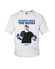 Official Always Save The Beers T Shirt Youth T-Shirt thumbnail