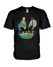 Mister Rogers Gay Police Shirt V-Neck T-Shirt thumbnail