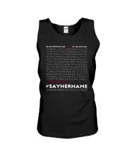 Seattle Storm Black Women Are Killed Police Shirt Unisex Tank thumbnail