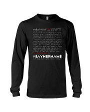 Seattle Storm Black Women Are Killed Police Shirt Long Sleeve Tee thumbnail