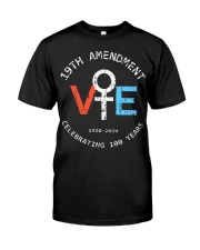 19th Amendment Ve 1920 2020 Celebrating Shirt Premium Fit Mens Tee thumbnail