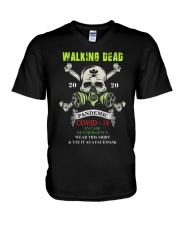 Skillet 2020 Pandemic Covid 19 Shirt V-Neck T-Shirt thumbnail