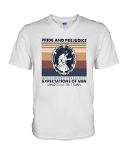 Vintage Pride And Prejudice Giving Women Shirt V-Neck T-Shirt thumbnail