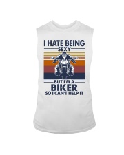 Vintage I Hate Being Sexy But Im A Biker Shirt Sleeveless Tee thumbnail