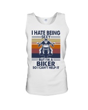 Vintage I Hate Being Sexy But Im A Biker Shirt Unisex Tank thumbnail
