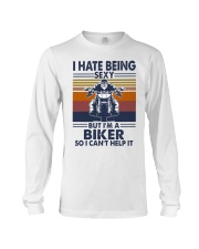 Vintage I Hate Being Sexy But Im A Biker Shirt Long Sleeve Tee thumbnail