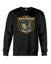 Stache Brothers Matt Chapman And Matt Olson Shirt Crewneck Sweatshirt thumbnail