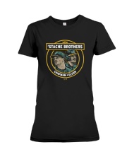Stache Brothers Matt Chapman And Matt Olson Shirt Premium Fit Ladies Tee thumbnail