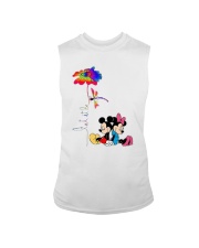 Flower And Dragonfly Mickey Let It Be Shirt Sleeveless Tee thumbnail