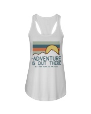 Vintage Hiking Adventure Is Out There Bugs Shirt Ladies Flowy Tank thumbnail
