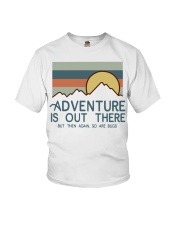 Vintage Hiking Adventure Is Out There Bugs Shirt Youth T-Shirt thumbnail