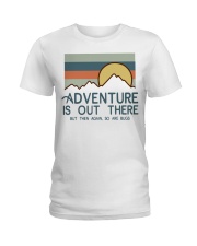 Vintage Hiking Adventure Is Out There Bugs Shirt Ladies T-Shirt thumbnail