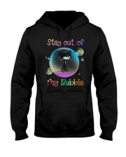 Black Cat Stay Out Of My Bubble Shirt Hooded Sweatshirt thumbnail