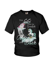 Unicorn This Gigi Loves Her Grandkids Moon Shirt Youth T-Shirt thumbnail
