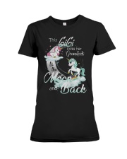 Unicorn This Gigi Loves Her Grandkids Moon Shirt Premium Fit Ladies Tee thumbnail