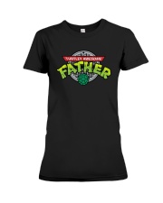 Turtley Awesome Father Shirt Premium Fit Ladies Tee thumbnail