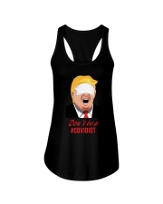 Trump Dont Be A Covidiot Shirt Ladies Flowy Tank thumbnail