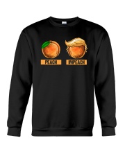 Donald Trump Peach Impeach Shirt Crewneck Sweatshirt thumbnail