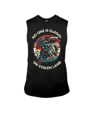 No One Is Illegal On Stolen Land Shirt Sleeveless Tee thumbnail