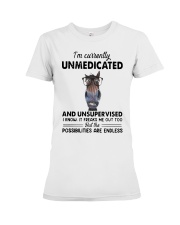 Heifer Im Currently Unmedicated Unsupervise Shirt Premium Fit Ladies Tee thumbnail