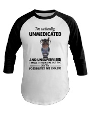 Heifer Im Currently Unmedicated Unsupervise Shirt Baseball Tee thumbnail