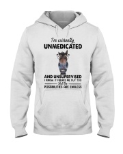 Heifer Im Currently Unmedicated Unsupervise Shirt Hooded Sweatshirt thumbnail