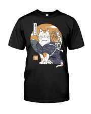 Samurai Cat Shirt Premium Fit Mens Tee thumbnail