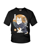 Samurai Cat Shirt Youth T-Shirt thumbnail
