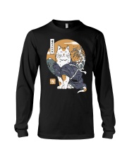 Samurai Cat Shirt Long Sleeve Tee thumbnail