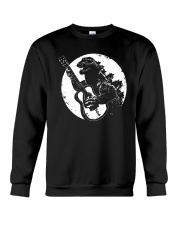 Godzilla Playing Guitar Shirt Crewneck Sweatshirt thumbnail