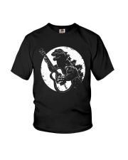 Godzilla Playing Guitar Shirt Youth T-Shirt thumbnail