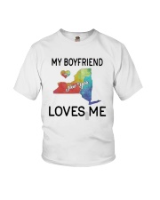 Lgbt My Boyfriend In New York Loves Me Shirt Youth T-Shirt thumbnail