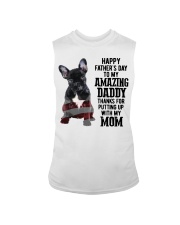 Bulldog Father Day Amazing Daddy Thanks Mom Shirt Sleeveless Tee thumbnail
