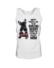 Bulldog Father Day Amazing Daddy Thanks Mom Shirt Unisex Tank thumbnail