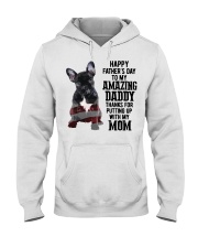 Bulldog Father Day Amazing Daddy Thanks Mom Shirt Hooded Sweatshirt thumbnail