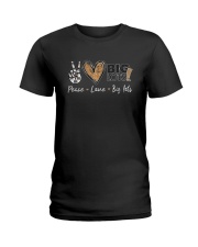Peace Love Big Lots Shirt Ladies T-Shirt thumbnail