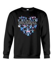 Heart Im A Stitch Aholic Shirt Crewneck Sweatshirt thumbnail