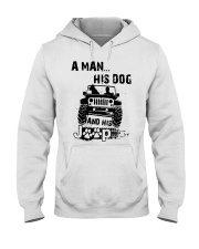 A Man His Dog And His Jeep Shirt Hooded Sweatshirt thumbnail