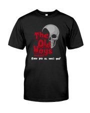Skull The Old Ways Podcast Come Join Us Shirt Premium Fit Mens Tee thumbnail